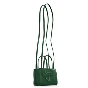 Small Dark Olive Telfar Shopping Bag